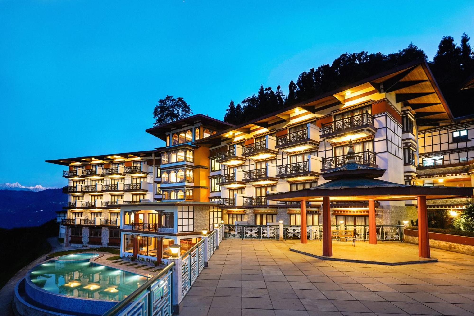 Denzong Regency- Luxury Mountain Retreat Spa & Casino Gangtok Ngoại thất bức ảnh
